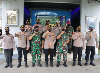 Tingkatkan komunikasi, Kapolres Cirebon Kota & PJU Silahturahmi ke Lanal