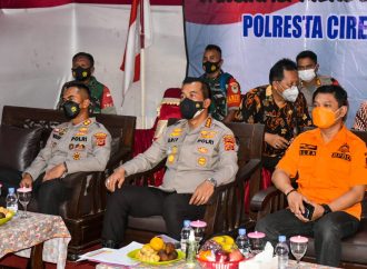 Kapolresta Cirebon Hadiri Zoom Meeting Kapolri Dalam Rangka Vaksinasi Merdeka Anak