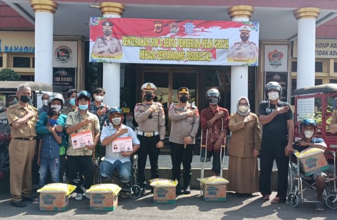 Kapolres Cirebon Kota : SIM D Bagi Penyandang Disabilitas, telah diterbitkan