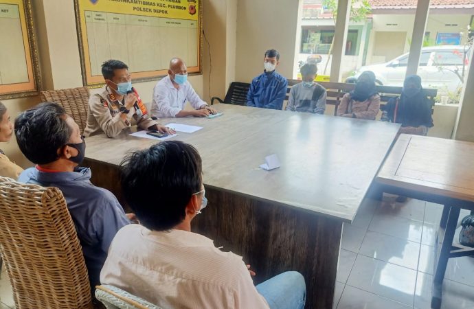 Polsek Depok Respon Cepat Kelompok Pelajar Bawa Sajam