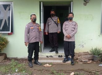 Sukseskan Vaksinasi Bhabin Kalijaga Polsek Seltim Polres Ciko Amankan Suntik Vaksin Booster