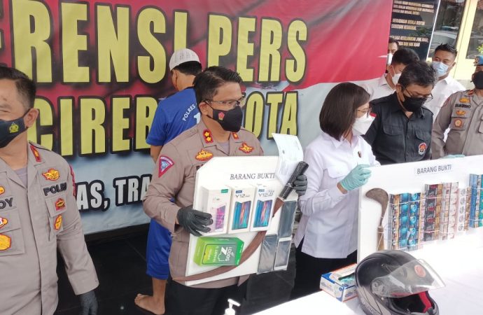 Mampu Bayar Hutang, Warga Nekat Rampok Minimarket Berhasil Ditangkap Sat Reskrim Polres Ciko