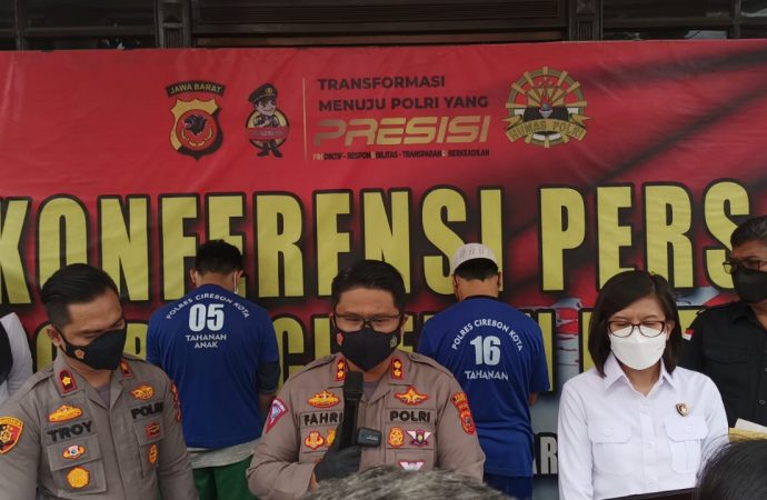3 Tersangka dari 4 Orang Berhasil Diringkus Sat Reskrim Polres Ciko, karena Lakukan Curas