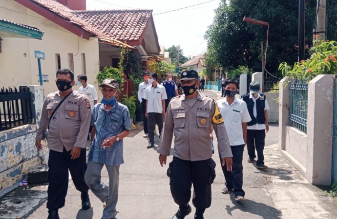 Di masa PPKM lDievel 3, Polsek Kesambi Polres Ciko Gelar Pendisiplinan Warga , hHmbau Terapkan Prokes Covid 19