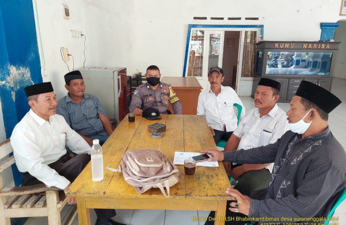 Jalin kemitraan bersama warga Bhabin Suranenggala Kidul Polsek Kapetakan Polres Ciko melalui Inovasi jamblang