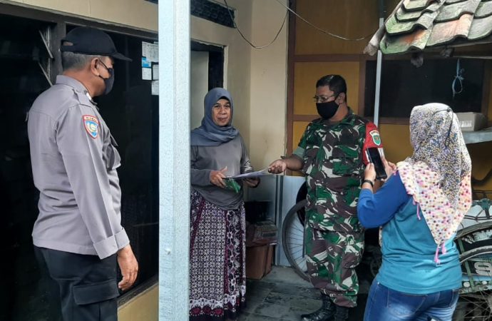 Bhabinkamtibmas Kalitengah Polsek Kedawung Polres Ciko Kawal BT ,Monitoring Prokes di PPKM level 4