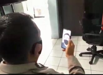 Kapolsek Seltim Polres Ciko, Cek Warga Isoman melalui Bhabin