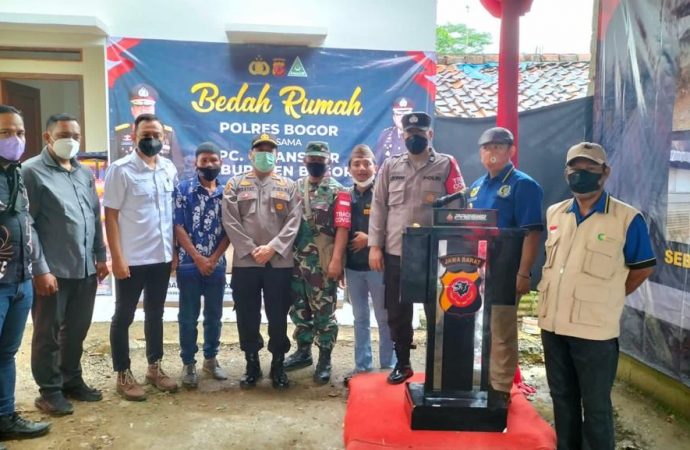 Peresmian Bedah Rutilahu dan Pemantauan Langsung Secara Virtual Oleh Kapolda Jabar