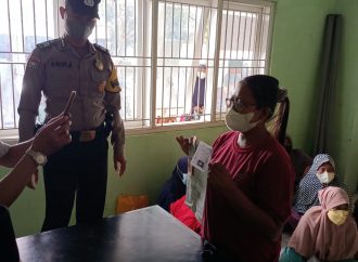 Bhabinkamtibmas Palir Polsek Kedawung Polres Ciko Kawal BPNT ,Monitoring Prokes di PPKM level 4