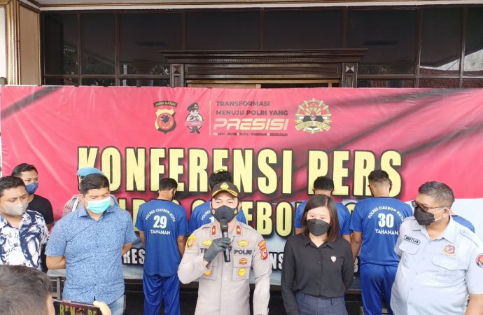 KONPRES : Pelaku Pembegalan Pedagang di Kapetakan, Ditangkap Reskrim Polres Cirebon Kota