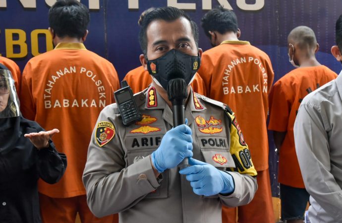 Polresta Cirebon Amankan 16 Tersangka Hasil Operasi Jaran Lodaya 2022