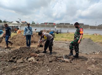 Bhabin Desa Kedungdawa Polsek Kedawung Ciko, Gotong-royong Bangun Masjid