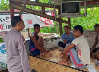 Himbau Prokes ,Bhabin Argasunya Polsek Seltim Polres Ciko melalui Inovasi Jamblang
