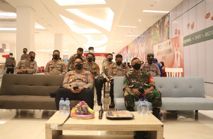 Kapolres Cirebon Kota Tinjau Vaksinasi Booster Dan Ikuti Zoom Meeting Pimpinan Karo Ops Polda Jabar