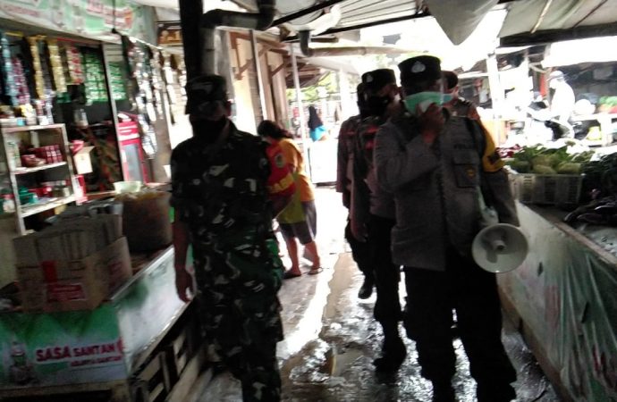 Woro-woro Polsek Gunungjati Polres Ciko Sasar Pelanggar Prokes Covid 19