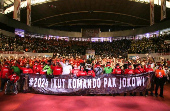 Relawan Sapu Lidi Surabaya Raya Serukan Satu Komando 2024 Ikut Jokowi