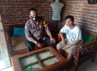 Sambang Kamtibmas warga, Bhabin Kalibaru Polsek Kedawung Polres Ciko melalui Inovasi jamblang