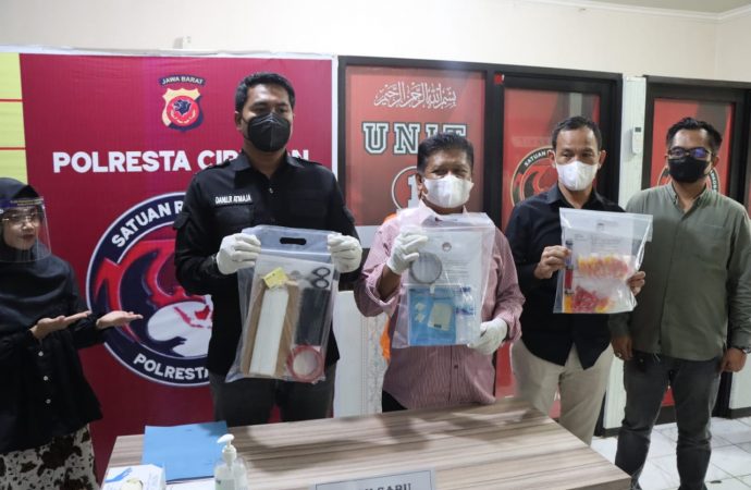 Satresnarkoba Polresta Cirebon Amankan Pengedar Sabu-Sabu