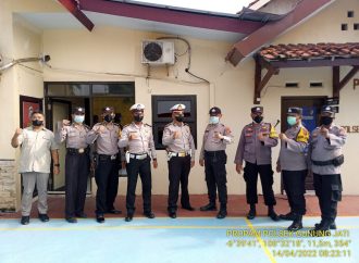 Kapolsek Gunungjati Polres Ciko, Pastikan Alsus Lengkap dan Berfungsi Baik