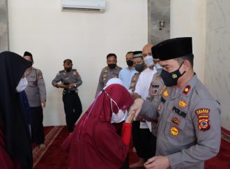 Kapolres Cirebon Kota, Santuni Anak Yatim di Bulan Suci