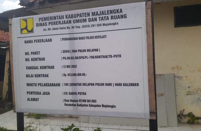 Pemkab Majalengka Bangun Gedung Mako Polsek Kertajati