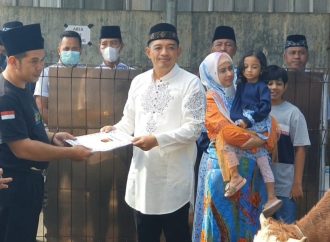 Polres Majalengka Salurkan 43 Hewan Kurban, 26 Ekor Kambing di Salurkan Kepada Pondok Pesantren