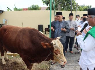 Polresta Cirebon Distribusikan Puluhan Hewan Kurban ke Sejumlah Pondok Pesantren