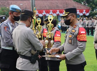 Kapolresta Cirebon Apresiasi Enam Polsek Peraih Predikat Bersih Mako dan Randis