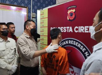 Sembunyikan Sabu Dalam Balon, Pengedar Sabu di Bekuk Satresnarkoba Polresta Cirebon