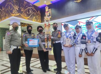 PKS Sat Lantas Polres Majalengka Berhasil Menjadi Juara Umum Smart Student Tingkat Polda Jabar