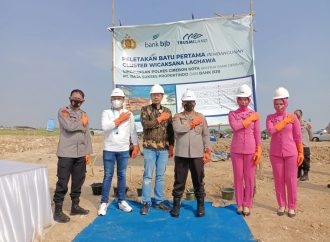 Kapolres Cirebon Kota letakkan batu pertama cluster wicaksana laghawa