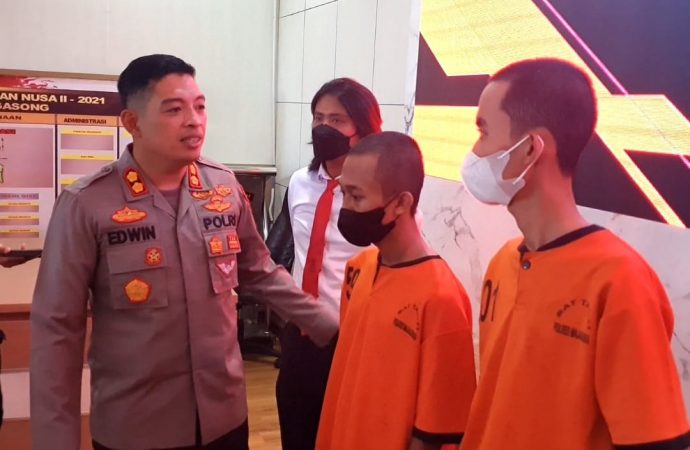 Sat Reskrim Polres Majalengka Amankan Kelompok Bermotor Keroyok Korban Hingga Tewas
