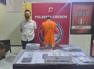 Polresta Cirebon Amankan Pengedar Obat Keras Terbatas