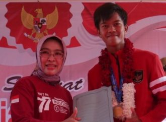 Wakil Bupati Wahyu Tjiptaningsih Apresiasi Rizdjar Putra Cirebon Pengharum nama Indonesia di Piala AFF