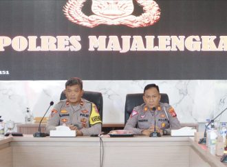 Jelang Operasi Zebra Lodaya 2022, Jajaran Polres Majalengka Ikuti Vicon Latpraops