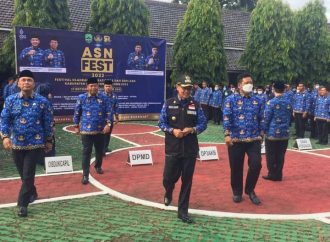 HUT Korpri ke 51 Bupati Launching ASN Fest 2022.