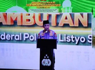 Kapolresta Cirebon Hadiri Peringatan Maulid Nabi Muhammad SAW Secara Virtual dari Mabes Polri