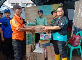 Relawan Muspika Cipatujah Tasikmalaya Salurkan Bantuan untuk Korban Bencana Cianjur