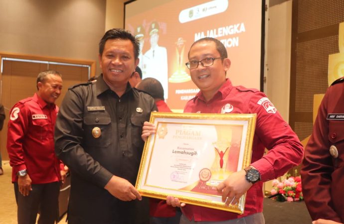 Kecamatan Lemahsugih Juara 1 Terinovasi Tahun 2022 Kategori Kecamatan