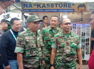 Peringati Hari Juang TNI AD Ke 77 Dandim Letkol Inf Danang Biantoro Resmikan Pasar Rakyat