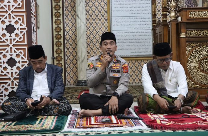 Jelang Operasi Lilin Lodaya 2022, Polresta Cirebon Gelar Istighosah dan Doa Bersama
