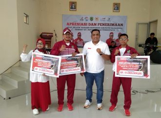 Atlet dan Pelatih Peraih Medali di Porprov, Peparda, Porsenitas Diguyur Bonus Puluhan Juta Dari Pemkab Majalengka
