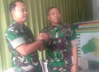 Pisah Sambut Danramil Palimanan Berlangsung Sederhana dan Meriah
