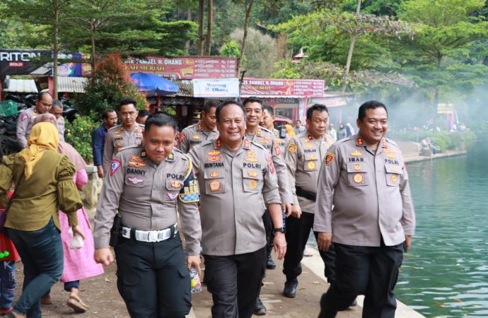 Kapolda Jabar Irjen Pol. Suntana Kunjungi Objek Wisata Situ Cipanten