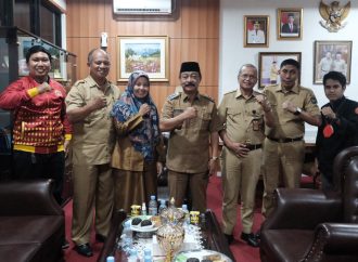 Wakil Bupati Goa, Terima Audiensi Pengurus Tapak Suci 