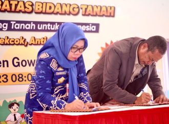 Sekda Gowa Harap GEMAPATAS 1 Juta Patok Minimalisir Konflik Sengketa Tanah