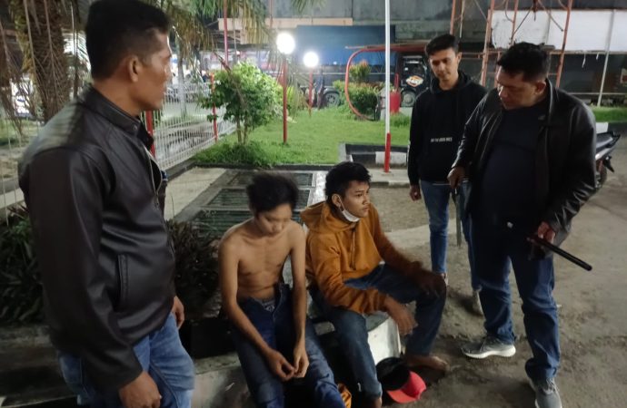 Patroli KRYD Polresta Cirebon Amankan Miras dan Pemuda Bawa Sajam