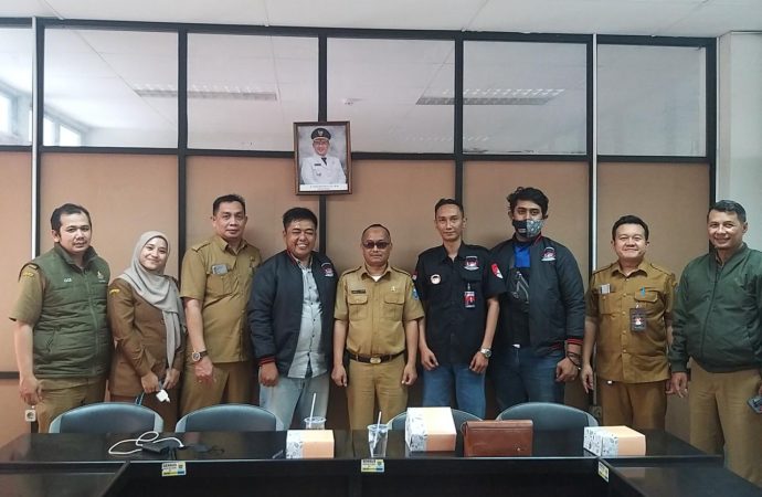 Audensi DPP LSM PBBI dengan DISTARU Kota Bandung