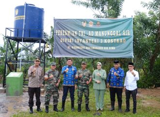 Bupati Gowa Nilai Program TNI-AD Manunggal Bantu Ketersediaan Air Bersih di Desa Nirannuang