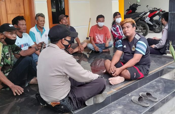 Bhabinkamtibmas Polsek Babakan Jalin Silaturahmi kepada Warga Desa Binaan